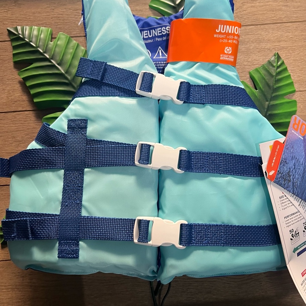 Blue Kids Swim Vest